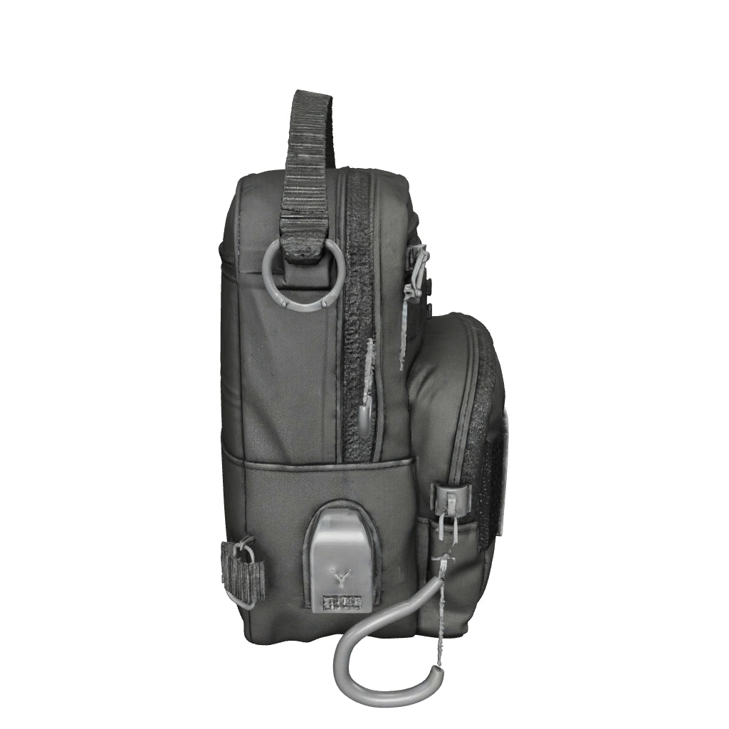 KLNK Magnetic Gym Sling Bag | Built-In Phone Mount + Organized Storage